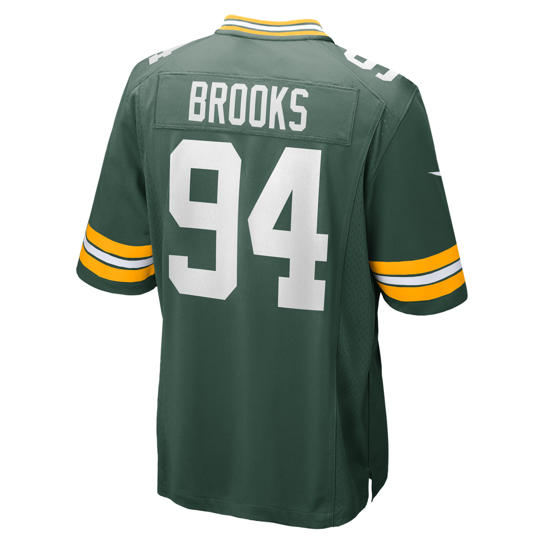 Karl Brooks Green Bay Packers Nike Green Game Jersey