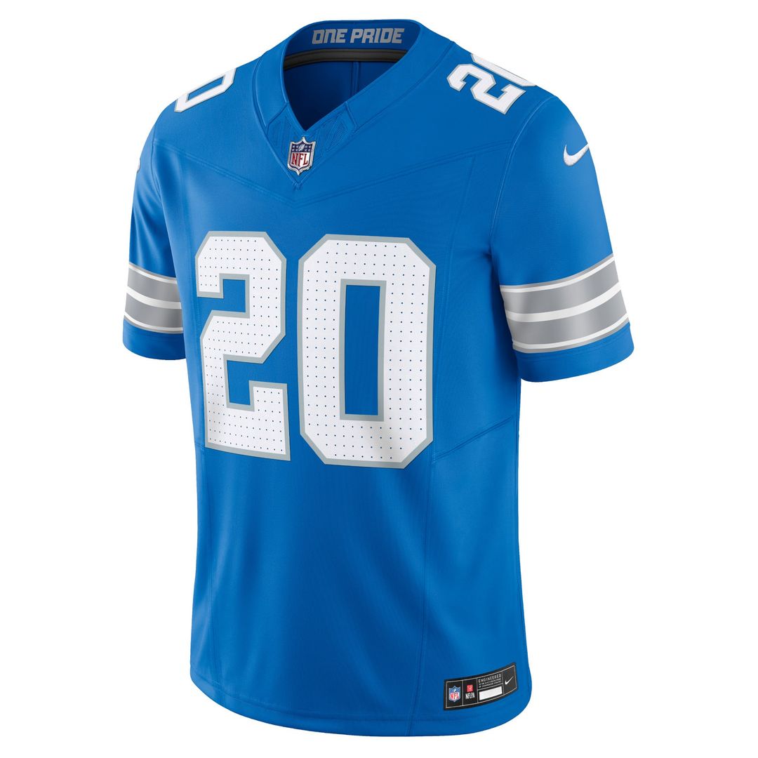Barry Sanders Detroit Lions Nike Blue Vapor F.U.S.E. Limited Jersey
