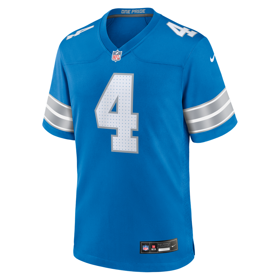 D.J. Reed Detroit Lions Nike Blue Team Game Jersey