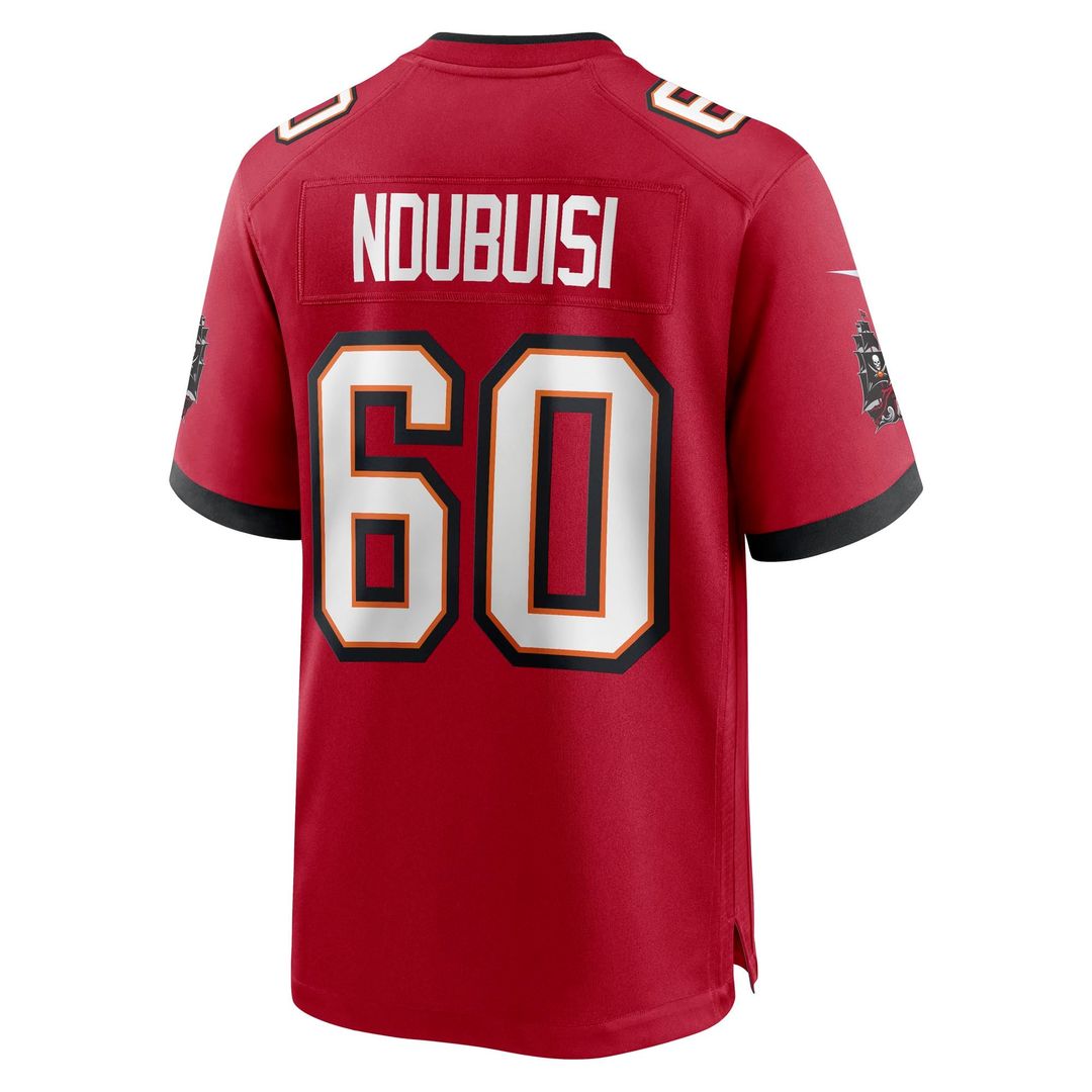Haggai Ndubuisi Tampa Bay Buccaneers Nike Red Team Game Jersey