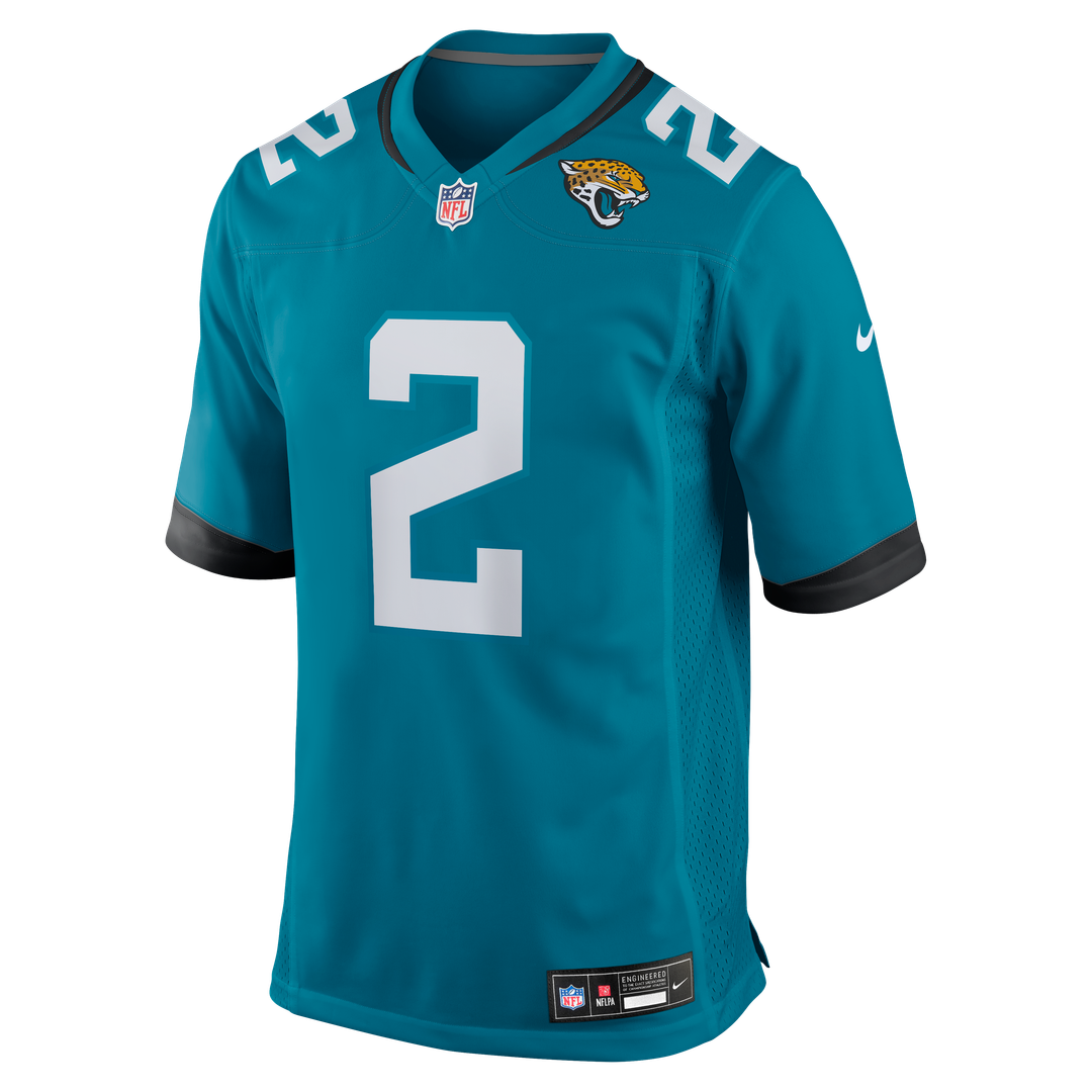 Jourdan Lewis Jacksonville Jaguars Nike Teal Team Game Jersey