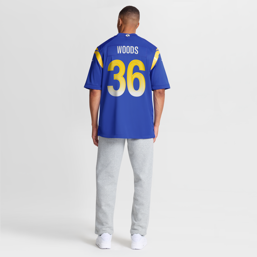Charles Woods Los Angeles Rams Nike Royal Game Jersey