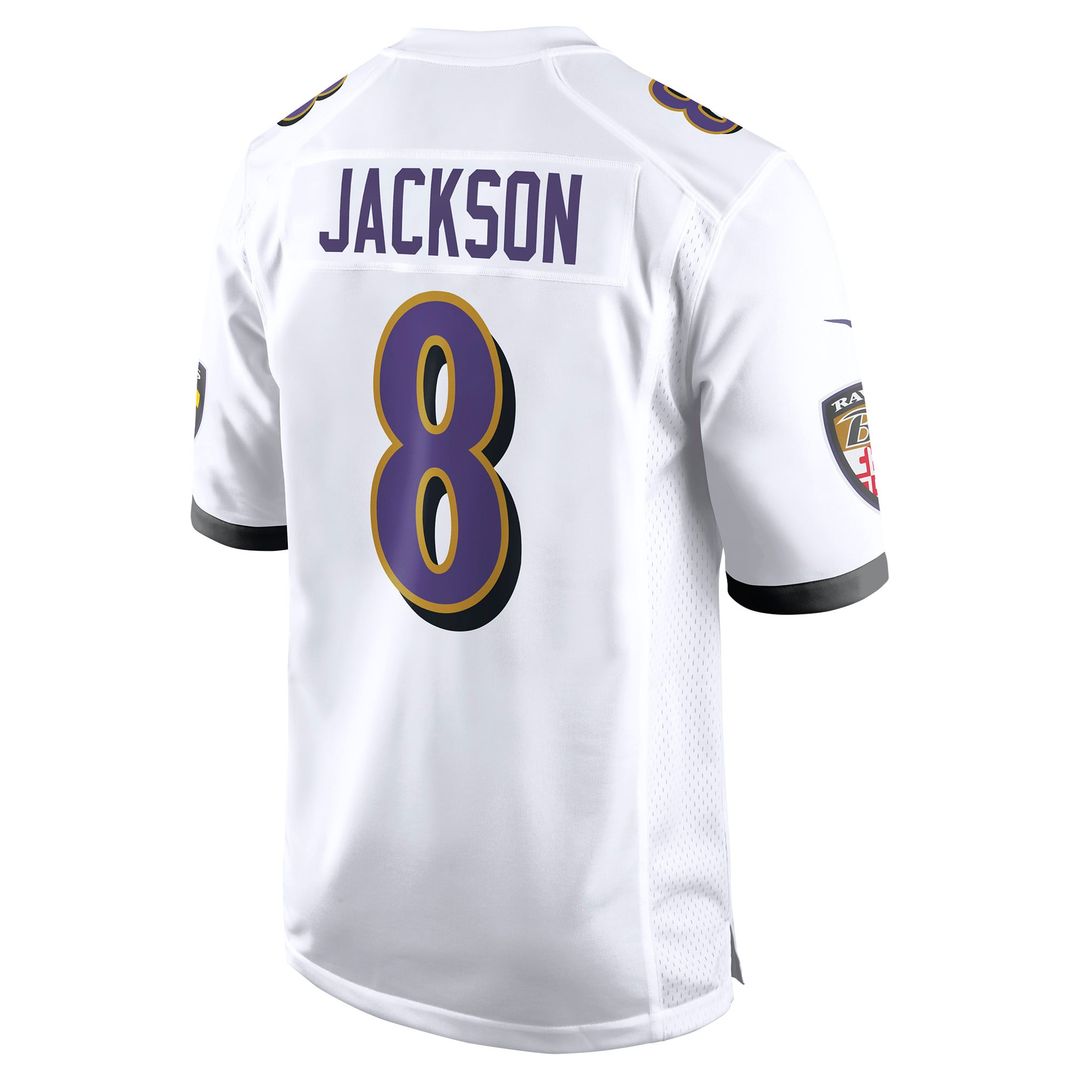 Lamar Jackson Baltimore Ravens Nike Black Alternate Game Jersey