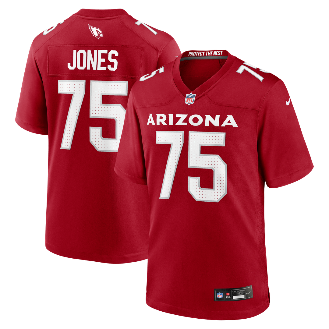 Christian Jones Arizona Cardinals Nike Cardinal Team Game Jersey