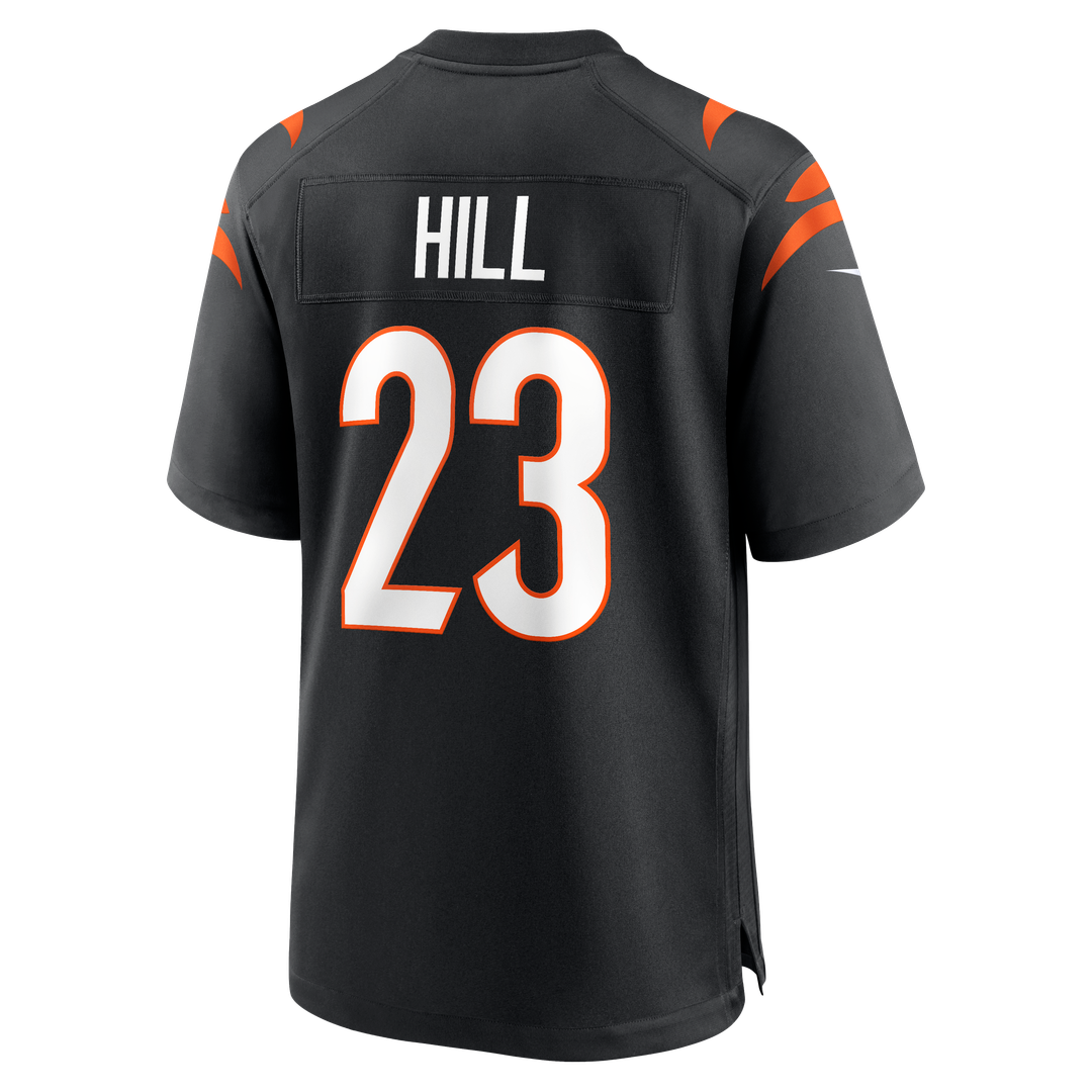 Daxton Hill Cincinnati Bengals Nike Black Player Game Jersey