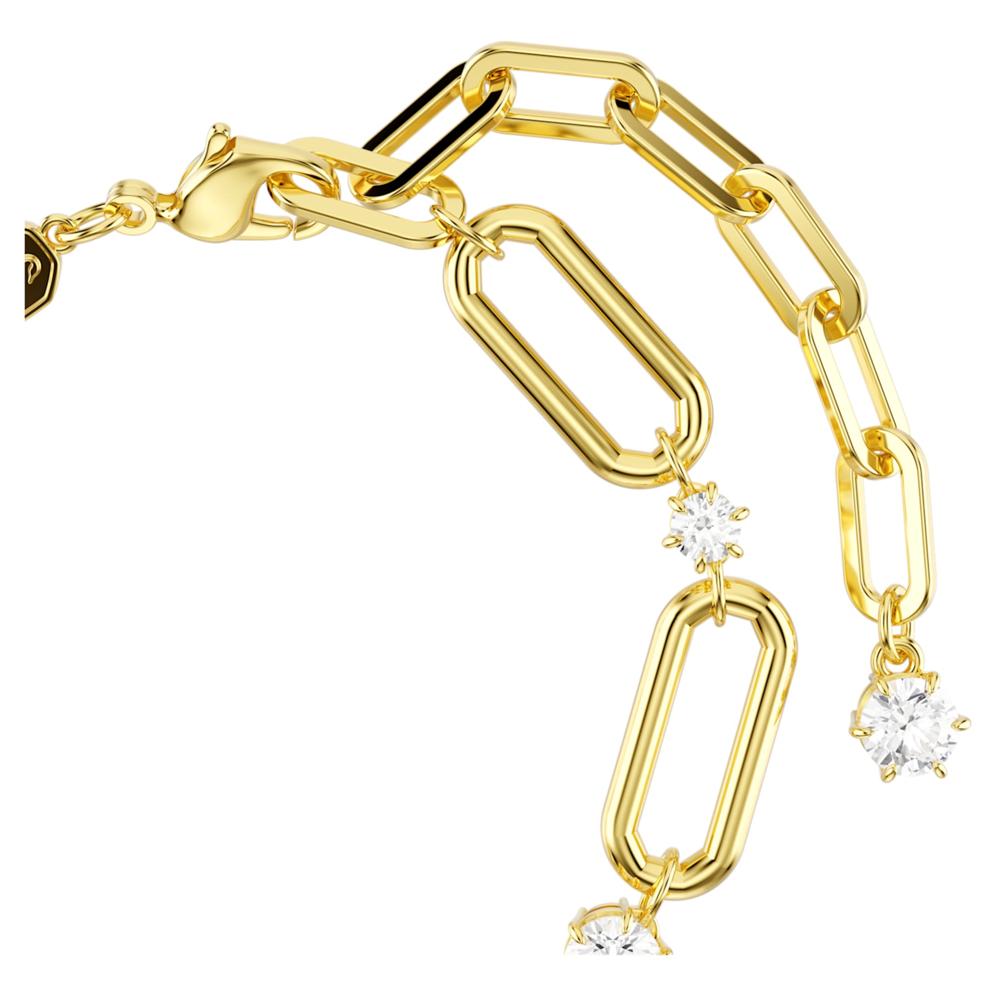 Swarovski Constella bracelet White, 18K gold finish