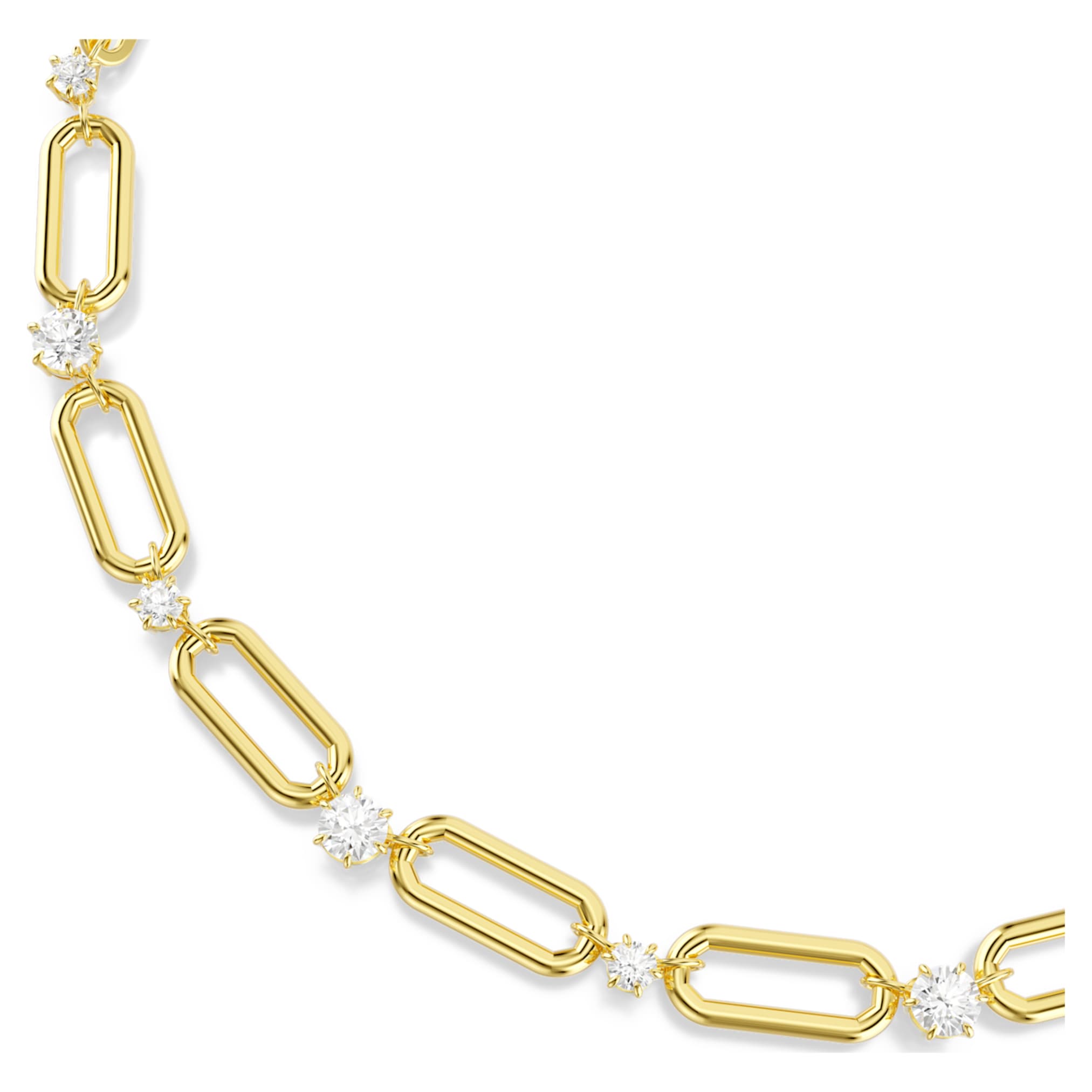 Swarovski Constella necklace White, 18K gold finish