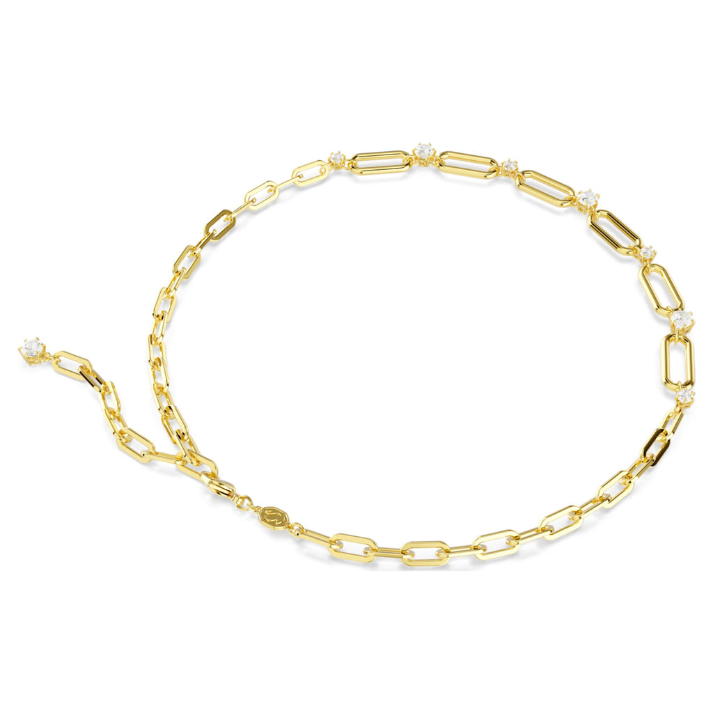 Swarovski Constella necklace White, 18K gold finish