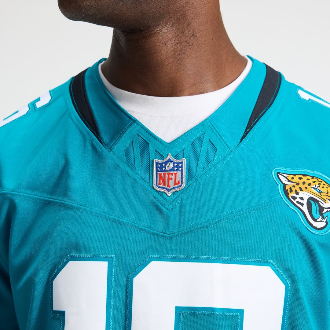 Trevor Lawrence Jacksonville Jaguars Nike Teal Team Vapor F.U.S.E. Stitched Limited Jersey