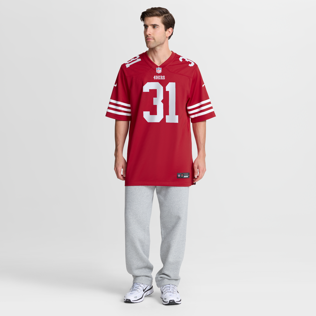 Isaac Guerendo San Francisco 49ers Nike Scarlet Game Jersey