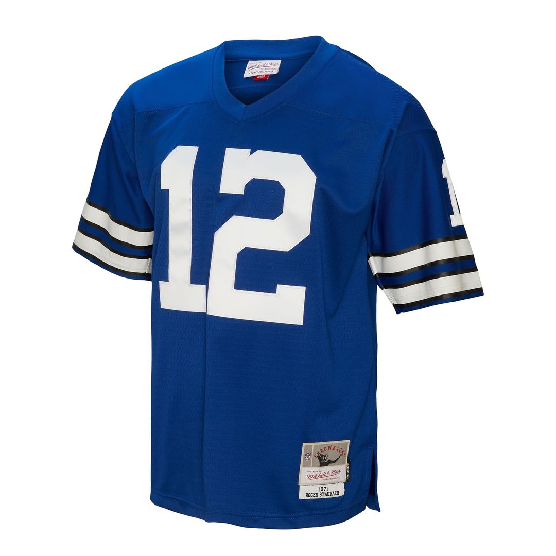 Roger Staubach Dallas Cowboys Mitchell & Ness Royal Legacy Replica Jersey