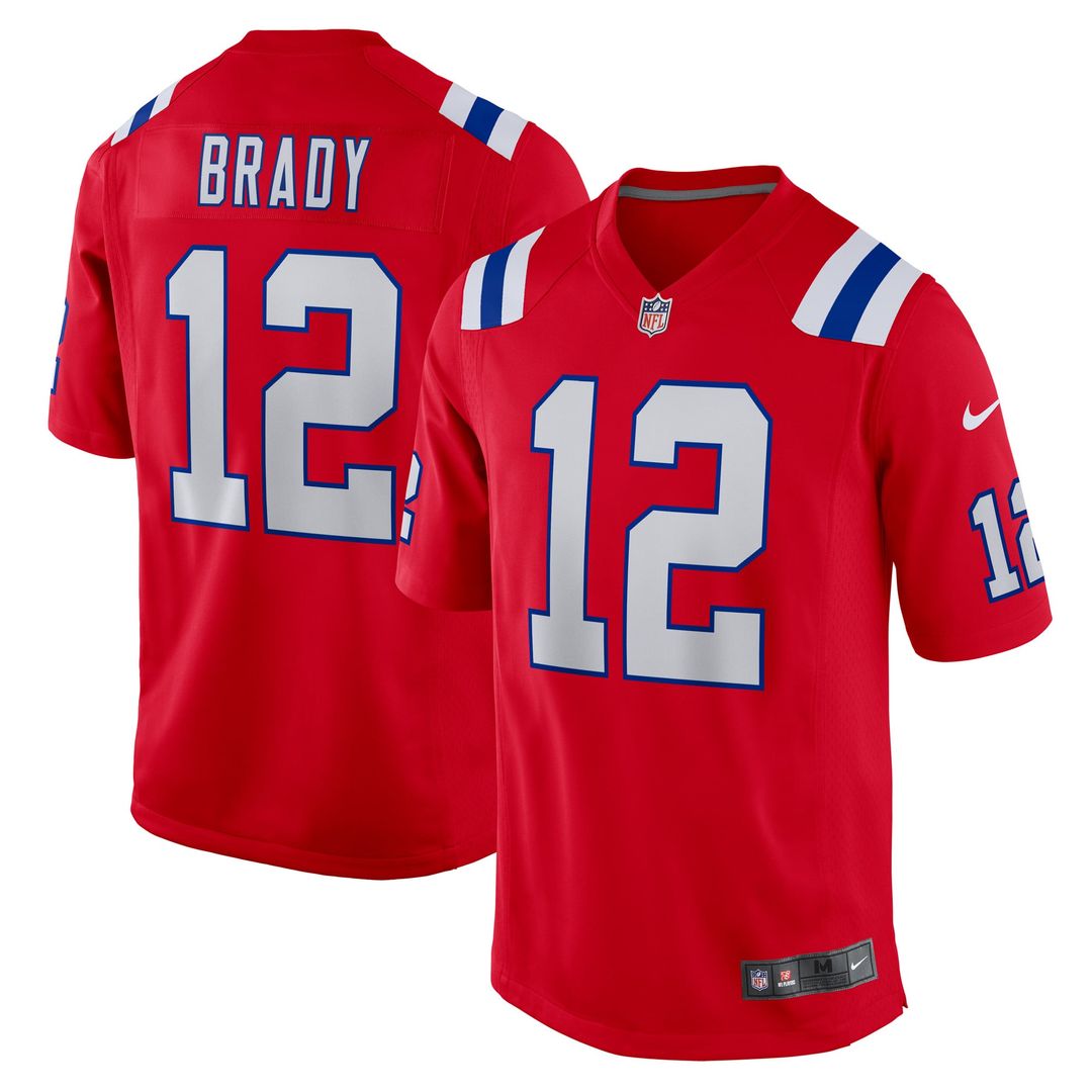 Tom Brady New England Patriots Nike White Retired Game Jersey