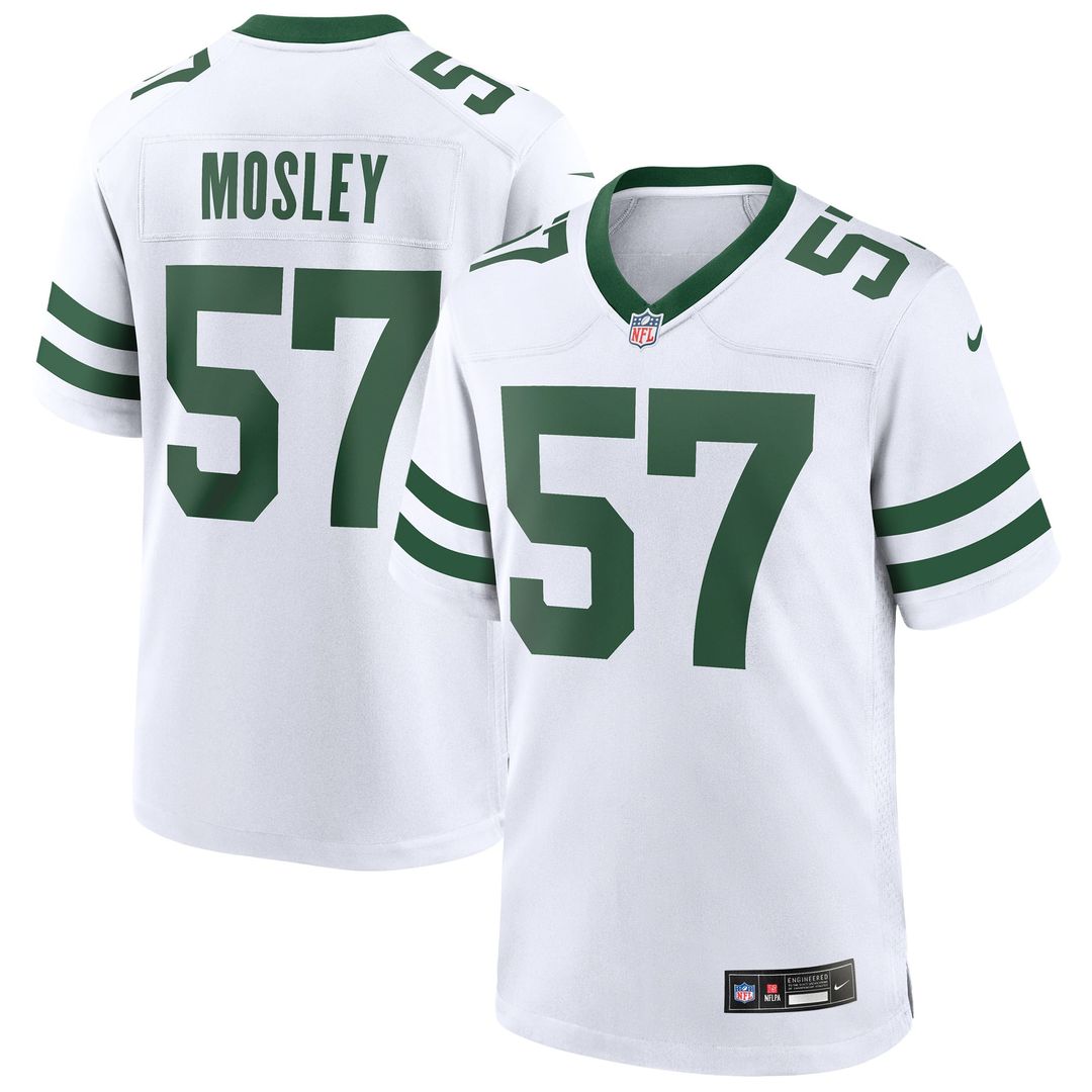 C.J. Mosley New York Jets Nike Legacy Black Alternate Game Jersey