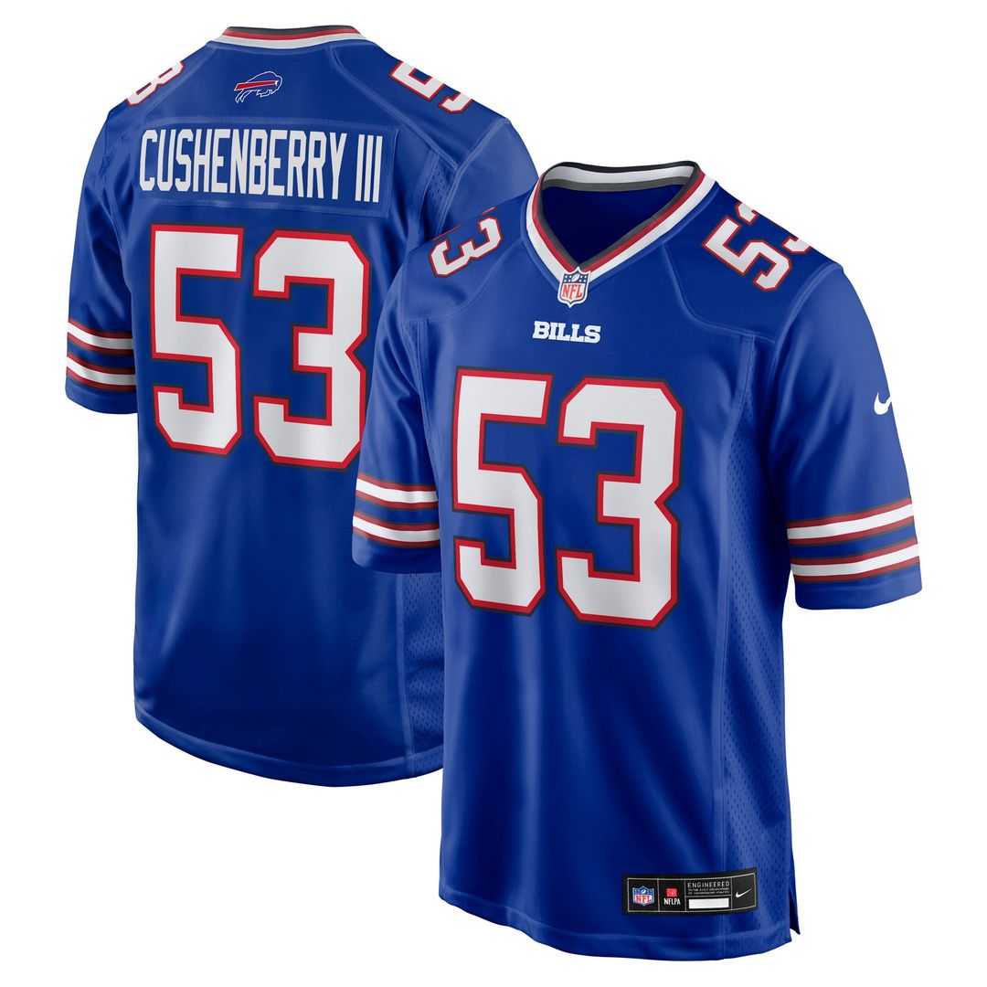Lloyd Cushenberry III Buffalo Bills Nike Royal Team Game Jersey