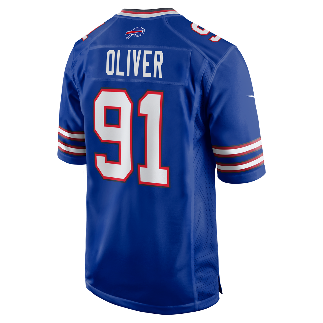 Ed Oliver Buffalo Bills Nike Royal Team Game Player Jersey