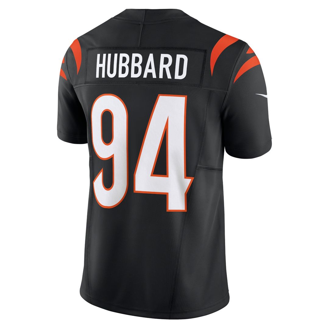 Sam Hubbard Cincinnati Bengals Nike Black Vapor F.U.S.E. Limited Jersey
