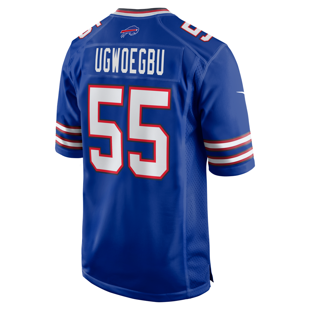 David Ugwoegbu Buffalo Bills Nike Royal Game Jersey