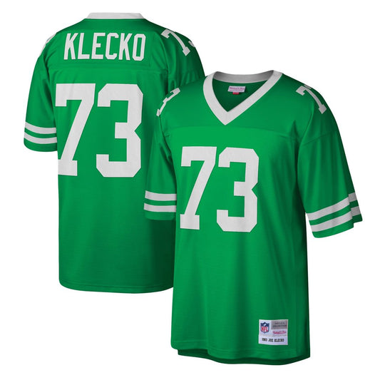 Joe Klecko New York Jets Mitchell & Ness Kelly Green Legacy Replica Jersey