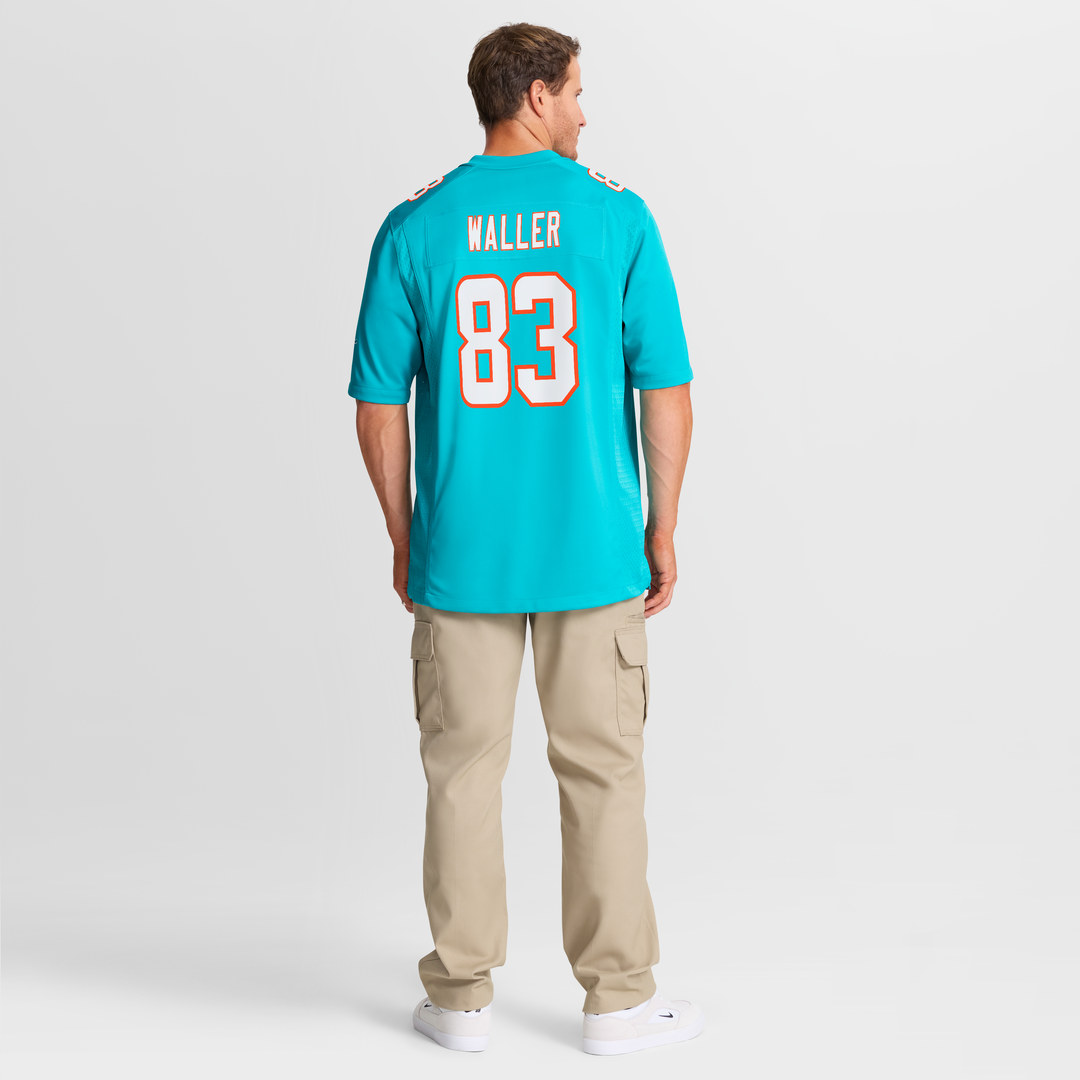 Darren Waller Miami Dolphins Nike Aqua Team Game Jersey