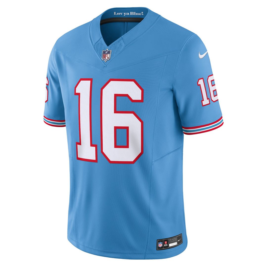 Treylon Burks Tennessee Titans Nike Light Blue Vapor F.U.S.E. Limited Jersey