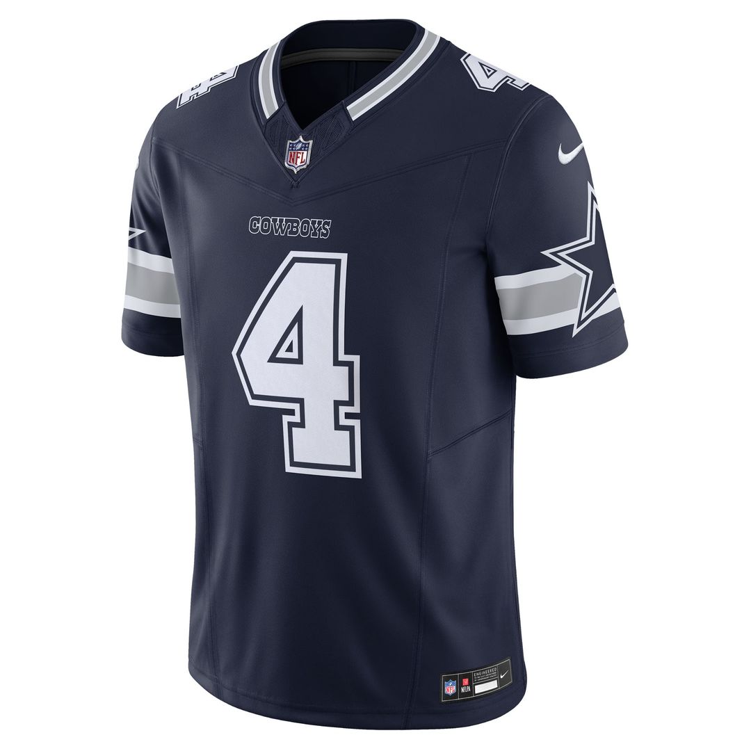Dak Prescott Dallas Cowboys Nike Navy Vapor F.U.S.E. Limited Jersey