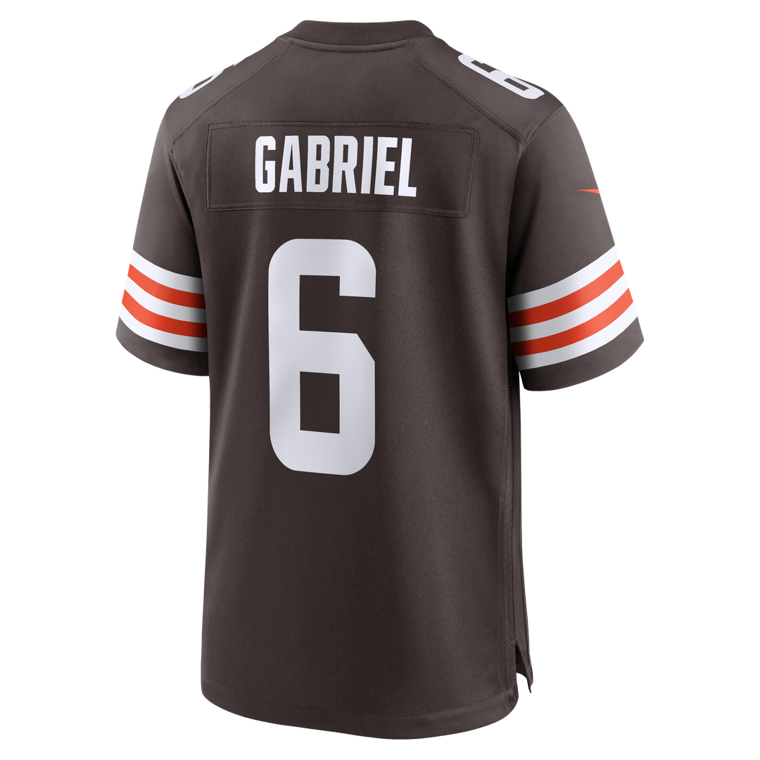 Dillon Gabriel Cleveland Browns Nike Brown Team Game Jersey