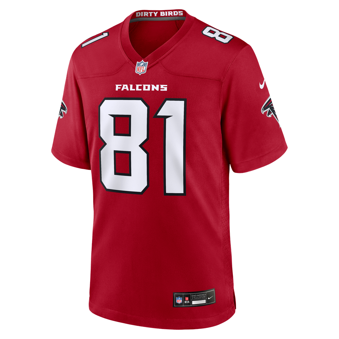 Austin Hooper Atlanta Falcons Nike Red Team Game Jersey