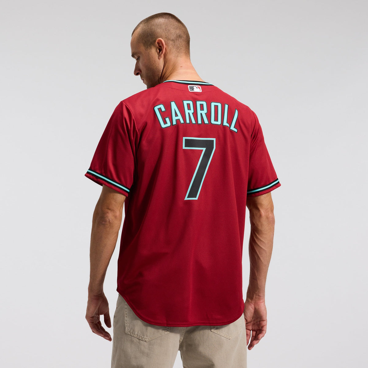 Arizona Diamondbacks Corbin Carroll Nike Black Alternate Replica Jersey