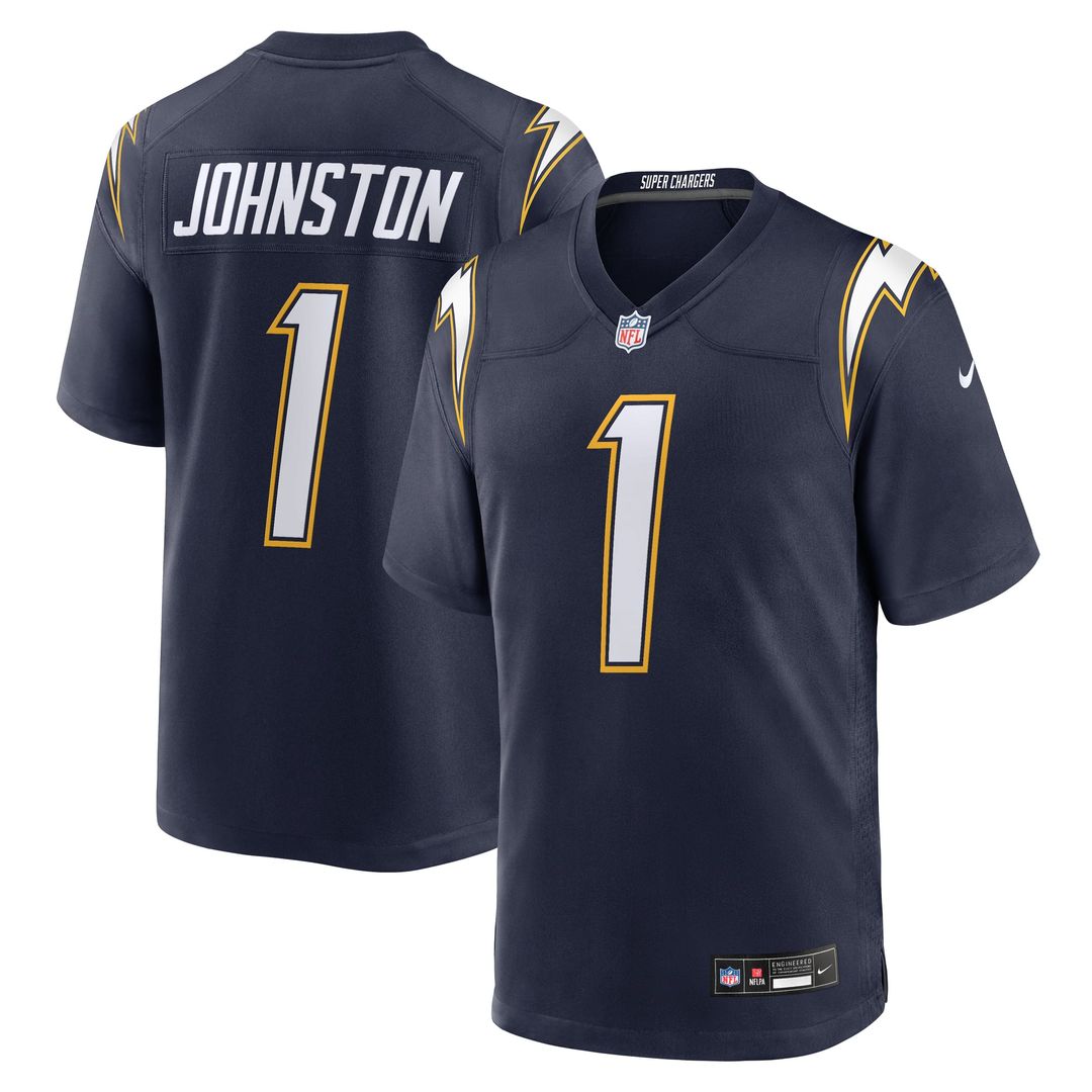 Quentin Johnston Los Angeles Chargers Nike Powder Blue Game Player Jersey