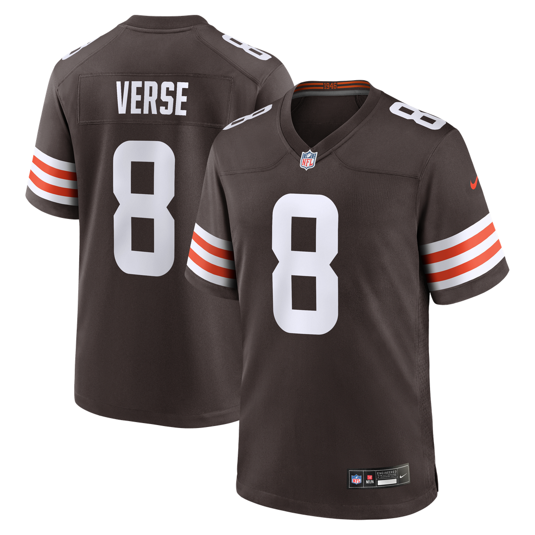 Jared Verse Cleveland Browns Nike Brown Nike Game Jersey
