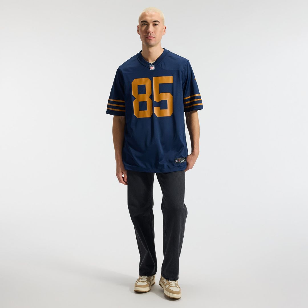 Tucker Kraft Green Bay Packers Nike Navy Alternate Game Jersey