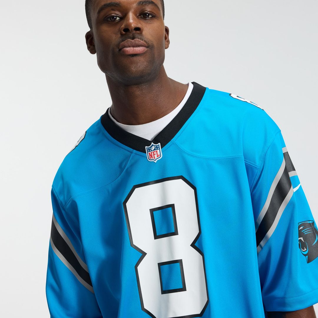 Jaycee Horn Carolina Panthers Nike Blue Alternate Game Jersey
