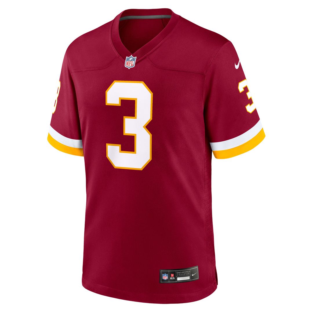 Stefon Diggs Washington Commanders Nike Burgundy Game Jersey