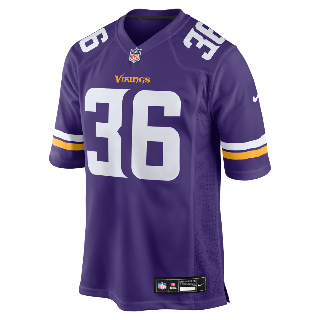 Zavier Scott Minnesota Vikings Nike Purple Team Game Jersey