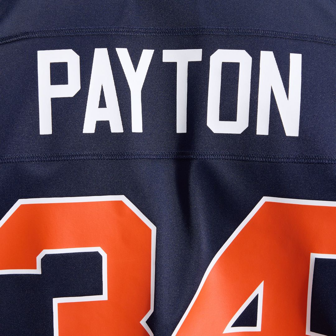 Walter Payton Chicago Bears Nike Navy 2026 Rivalries Collection Game Jersey