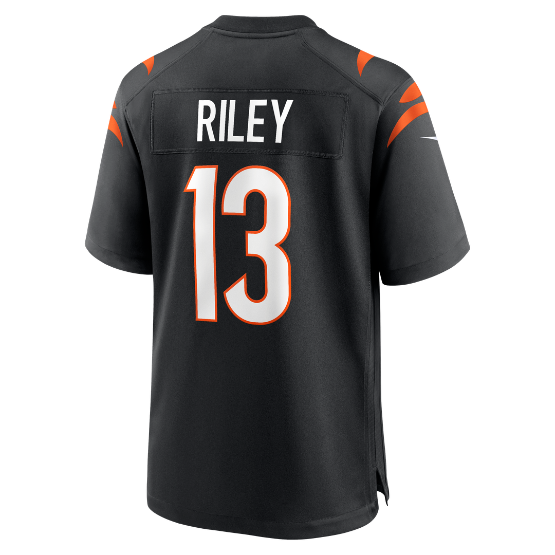 Ken Riley Cincinnati Bengals Nike Black Retired Player Game Jersey