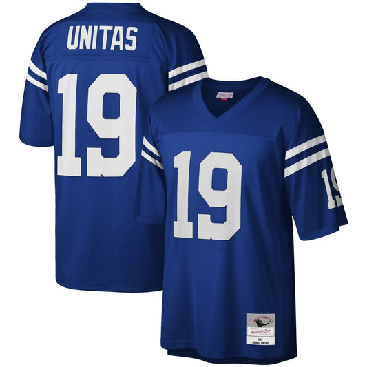 Johnny Unitas Baltimore Colts Mitchell & Ness Royal Legacy Replica Jersey