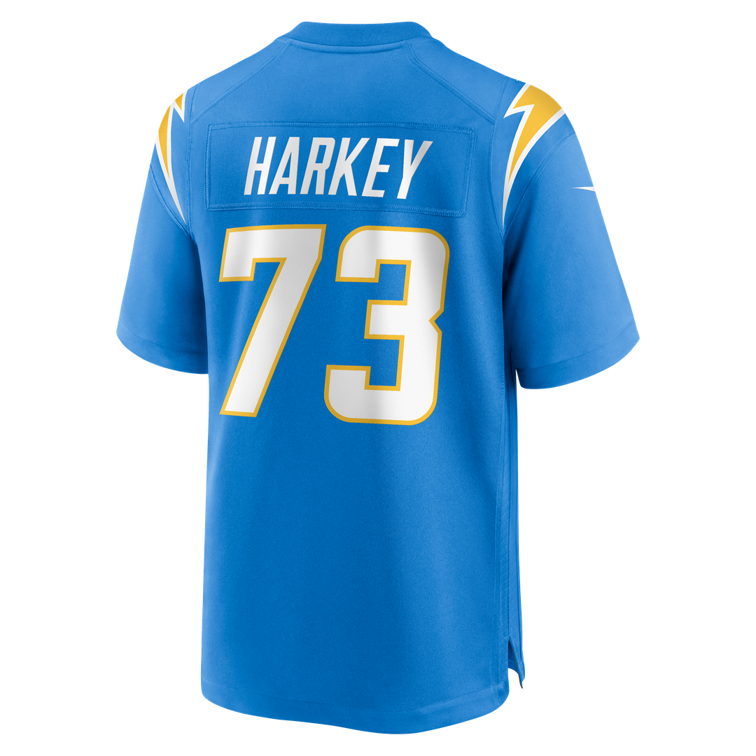 Alex Harkey Los Angeles Chargers Nike Powder Blue Team Game Jersey
