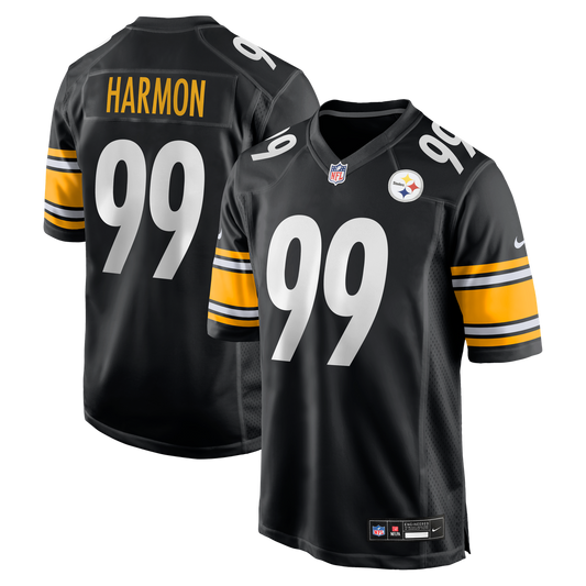 Derrick Harmon Pittsburgh Steelers Nike Black Game Player Jersey