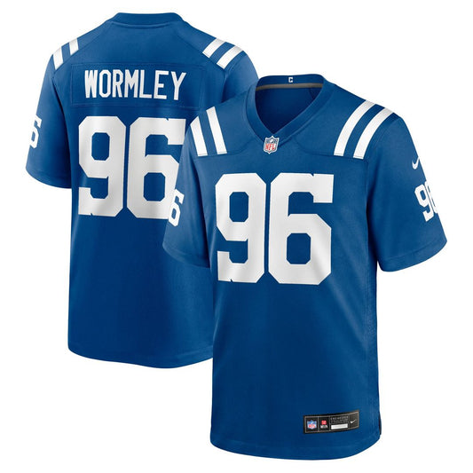 Chris Wormley Indianapolis Colts Nike Royal Team Game Jersey