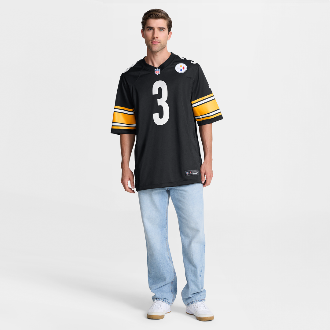Jaquan Brisker Pittsburgh Steelers Nike Black Team Game Jersey