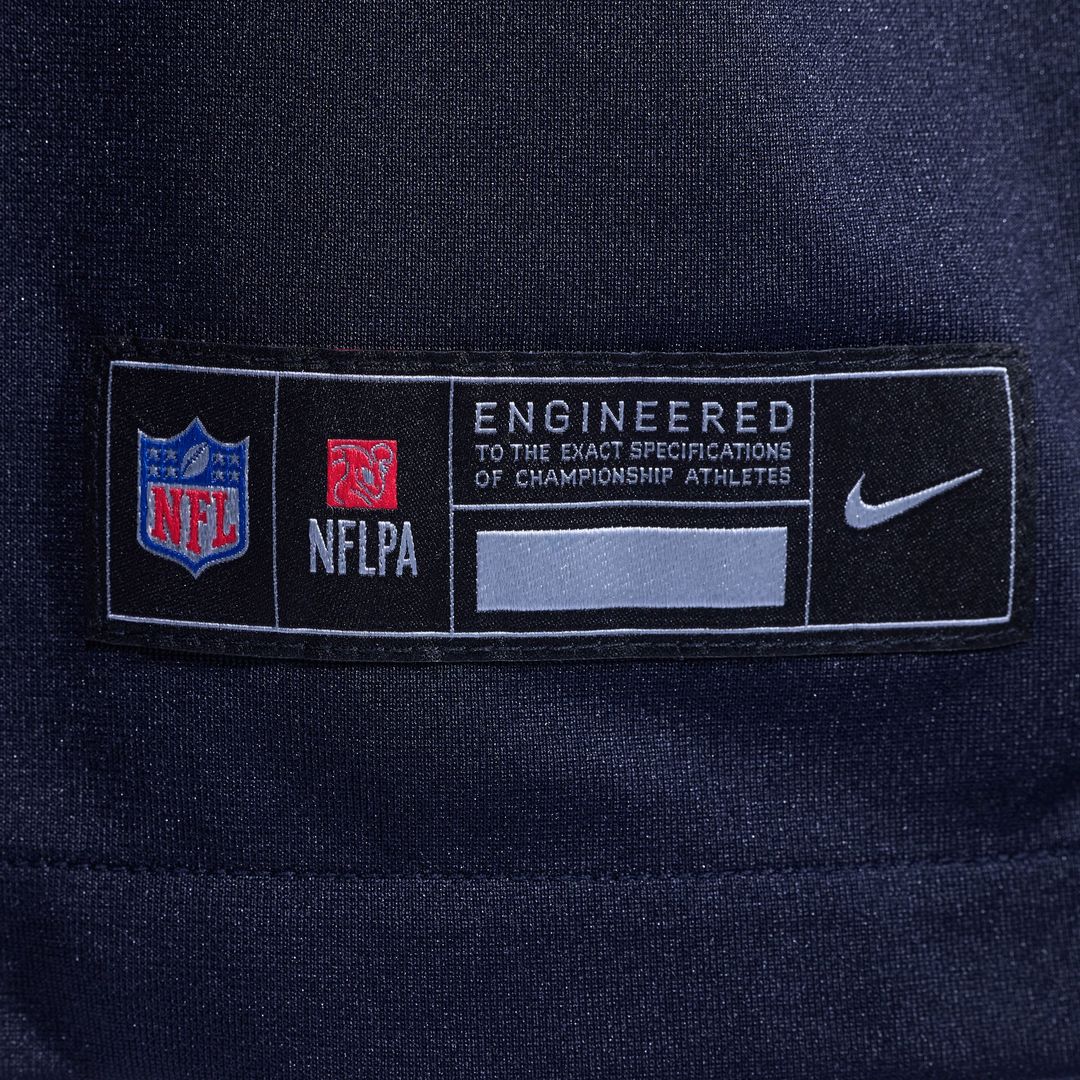 Nico Collins Houston Texans Nike Navy 2nd Alternate Game Jersey
