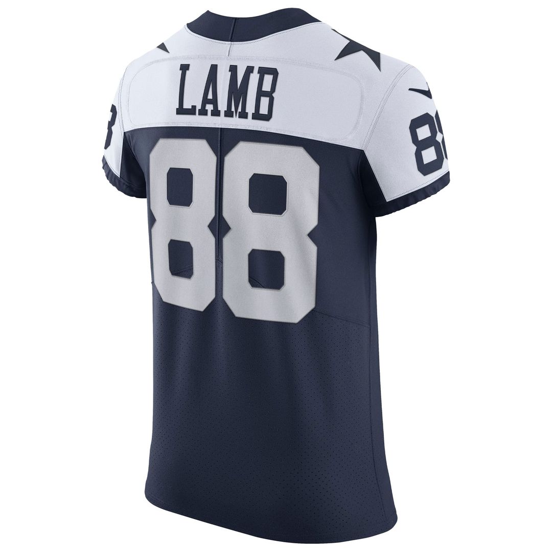 CeeDee Lamb Dallas Cowboys Nike White Vapor Elite Jersey