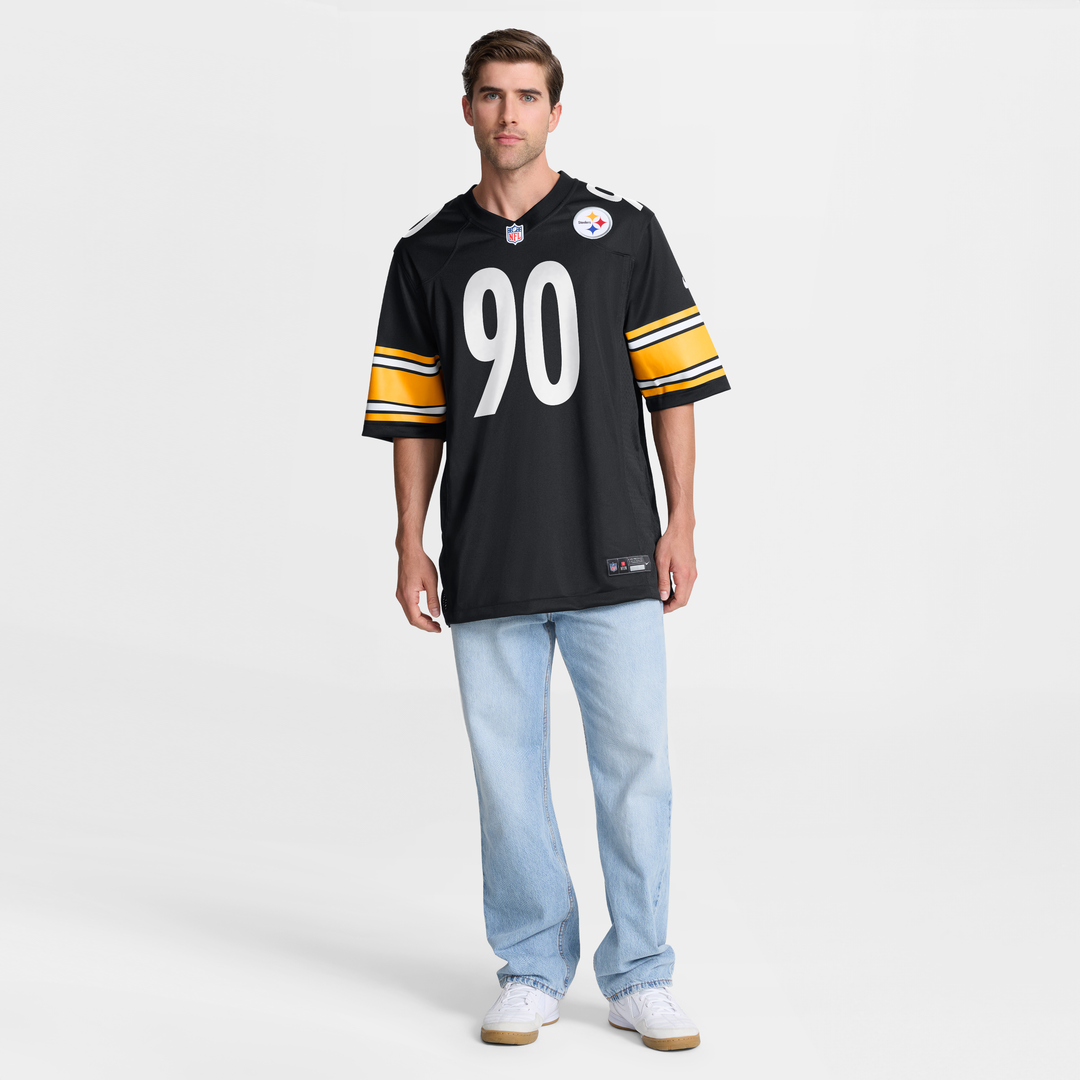 T.J. Watt Pittsburgh Steelers Nike Black Game Jersey