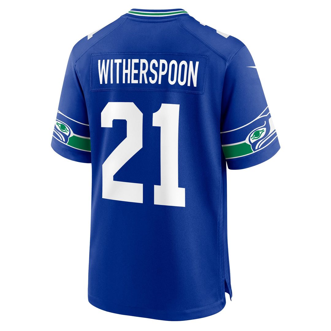 Devon Witherspoon Seattle Seahawks Nike White Game Jersey