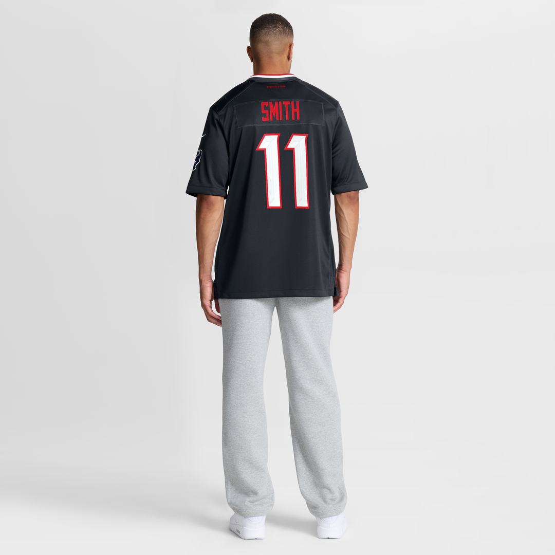 Tremon Smith Houston Texans Nike Navy Team Game Jersey