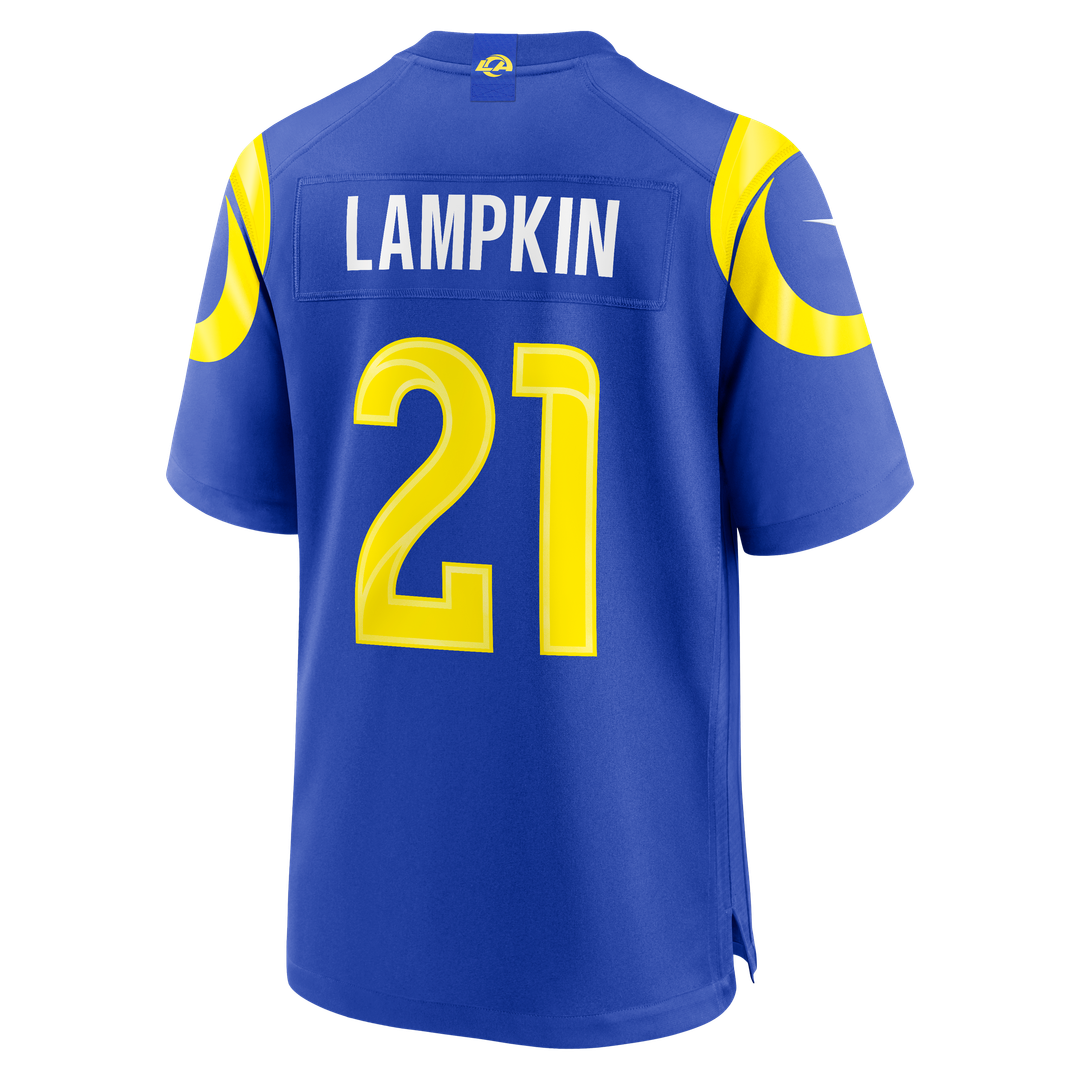Cam Lampkin Los Angeles Rams Nike Royal Team Game Jersey