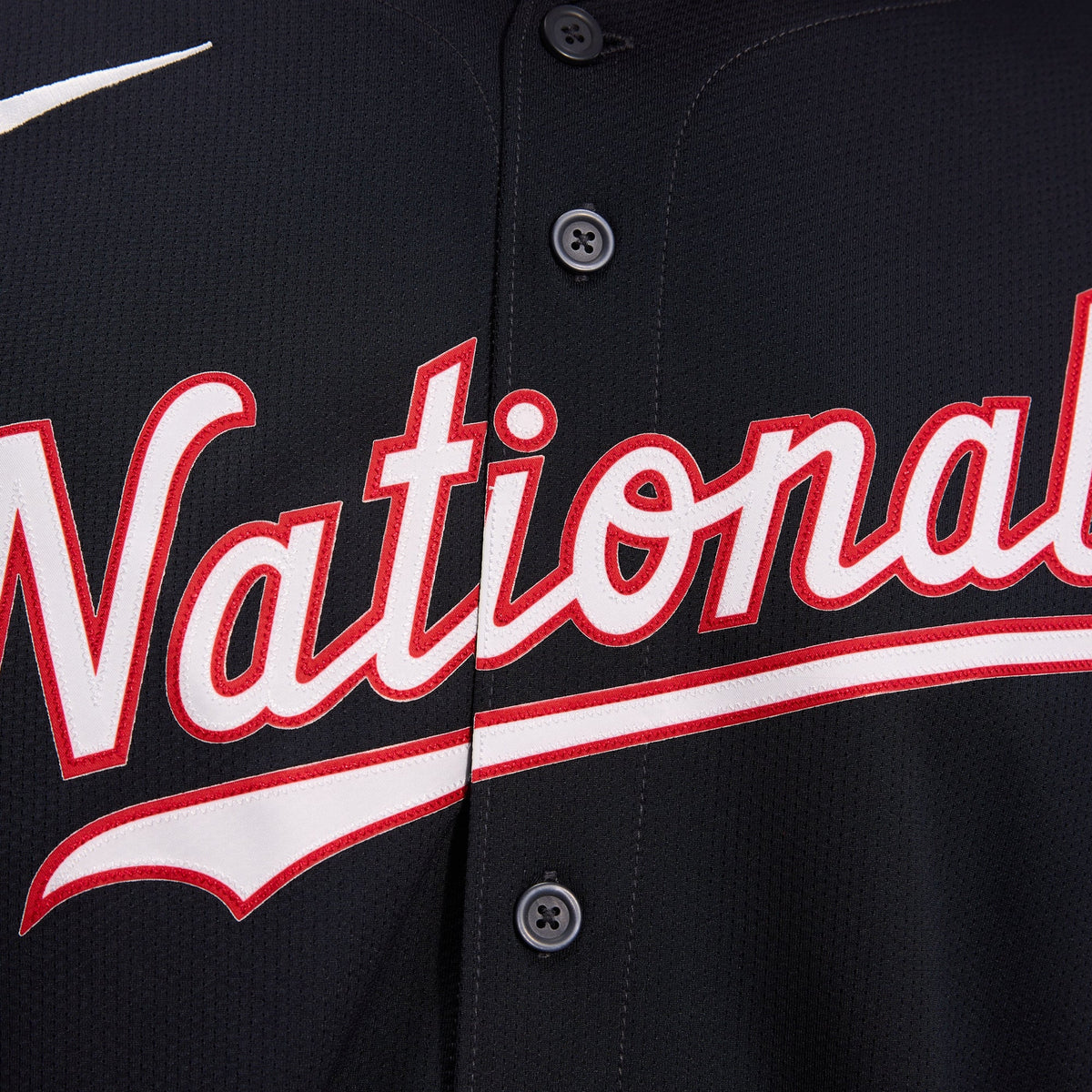 Washington Nationals James Wood Nike Navy Alternate Limited Player Jersey