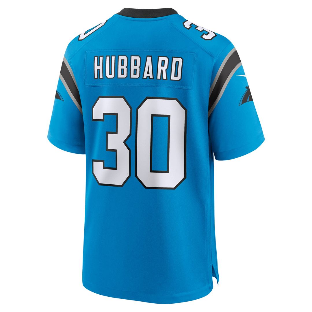 Chuba Hubbard Carolina Panthers Nike Blue Alternate Game Jersey