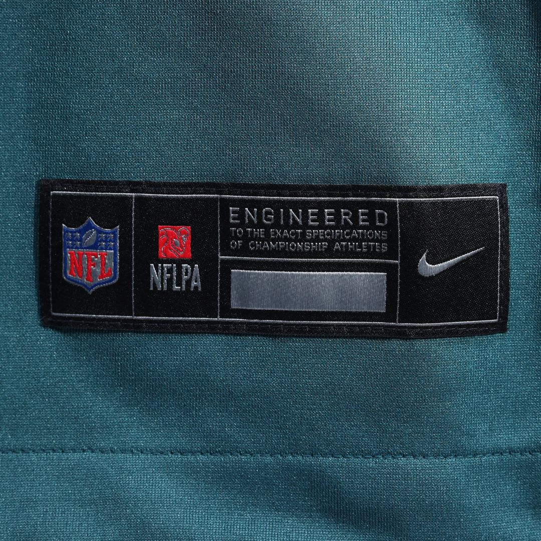 Jalen Carter Philadelphia Eagles Nike Midnight Green Team Game Jersey